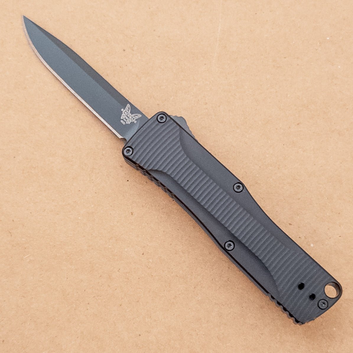 Benchmade OM black aluminum DLC 4850BK - District Cutlery