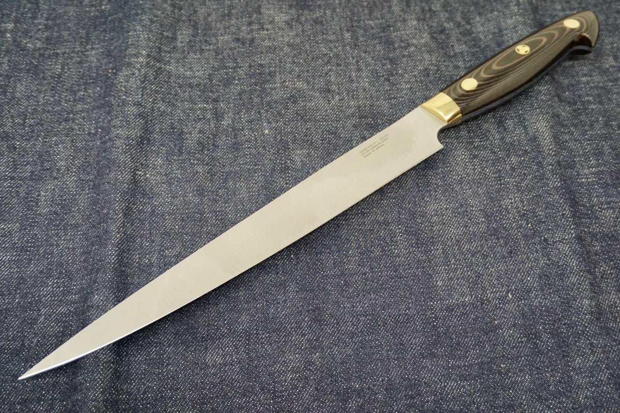 Bob Kramer Carbon 2.0 9" Slicing Knife - District Cutlery