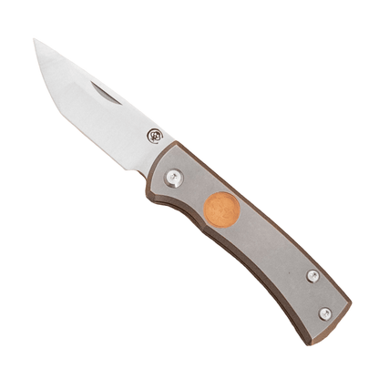 Chaves Redencion M390 Stonewash Slipjoint - District Cutlery