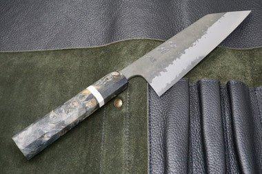 Hatsukokoro Shinkiro Damascus AS Bunka Knife - 165mm - District Cutlery