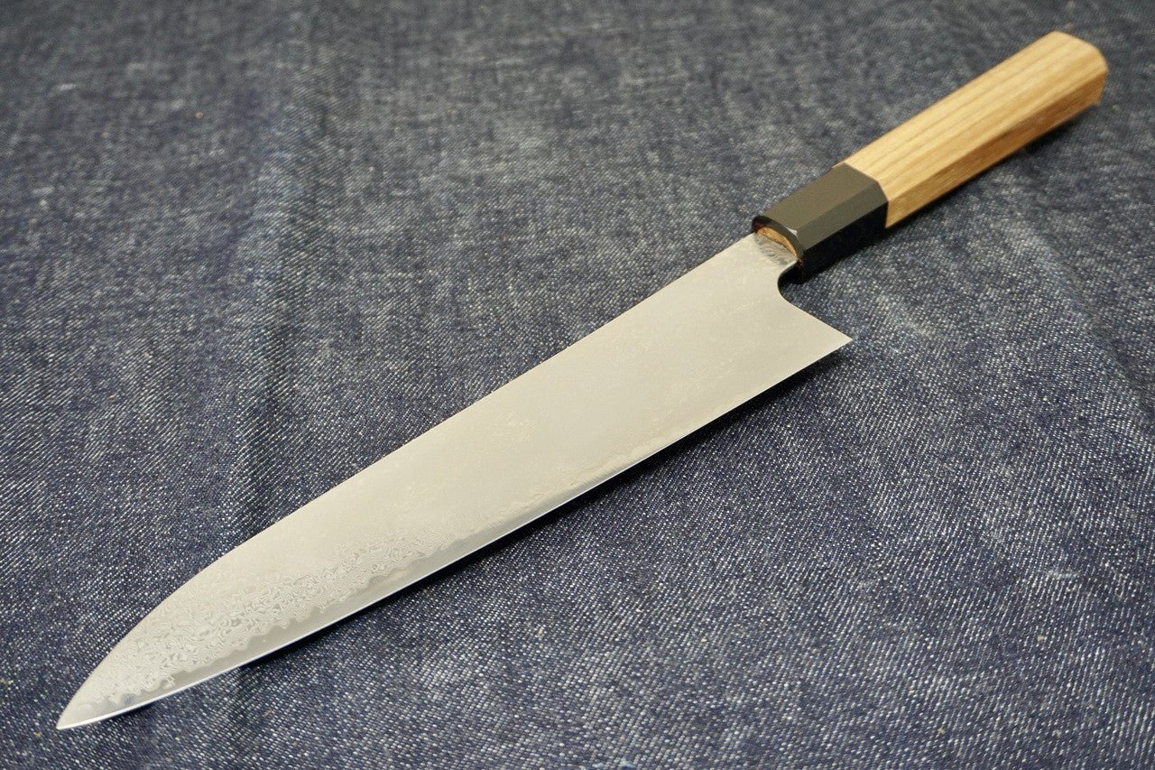 Hatsukokoro Yauji Damascus Gyuto Chef Knife - District Cutlery