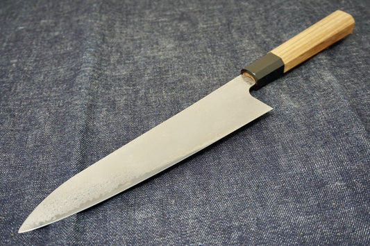 Hatsukokoro Yauji Damascus Gyuto Chef Knife - District Cutlery