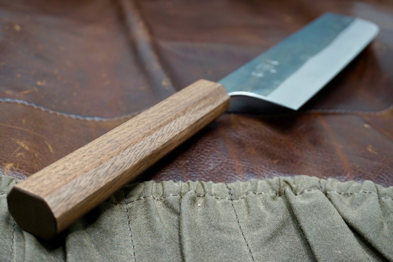 Ittetsu Nakiri Kitchen Knife - 165mm Shirogami #1 - District Cutlery