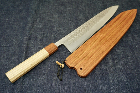 Ittetsu SLD Gyuto Knife - 240mm w/ Saya - District Cutlery