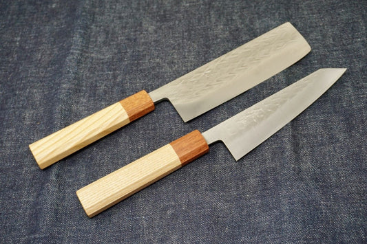 Ittetsu Tadafusa SLD Nakiri & Honesuki Knife Set - District Cutlery