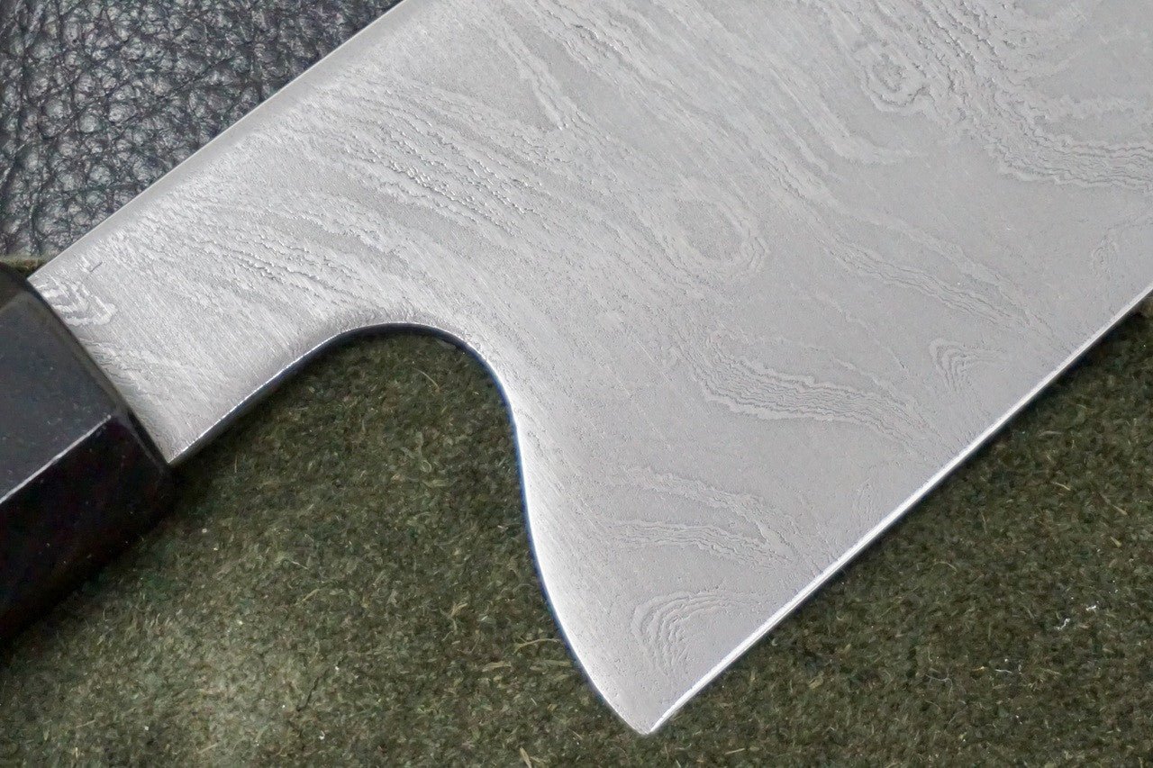 Jamie Nerkowski Damascus Bunka Knife - District Cutlery