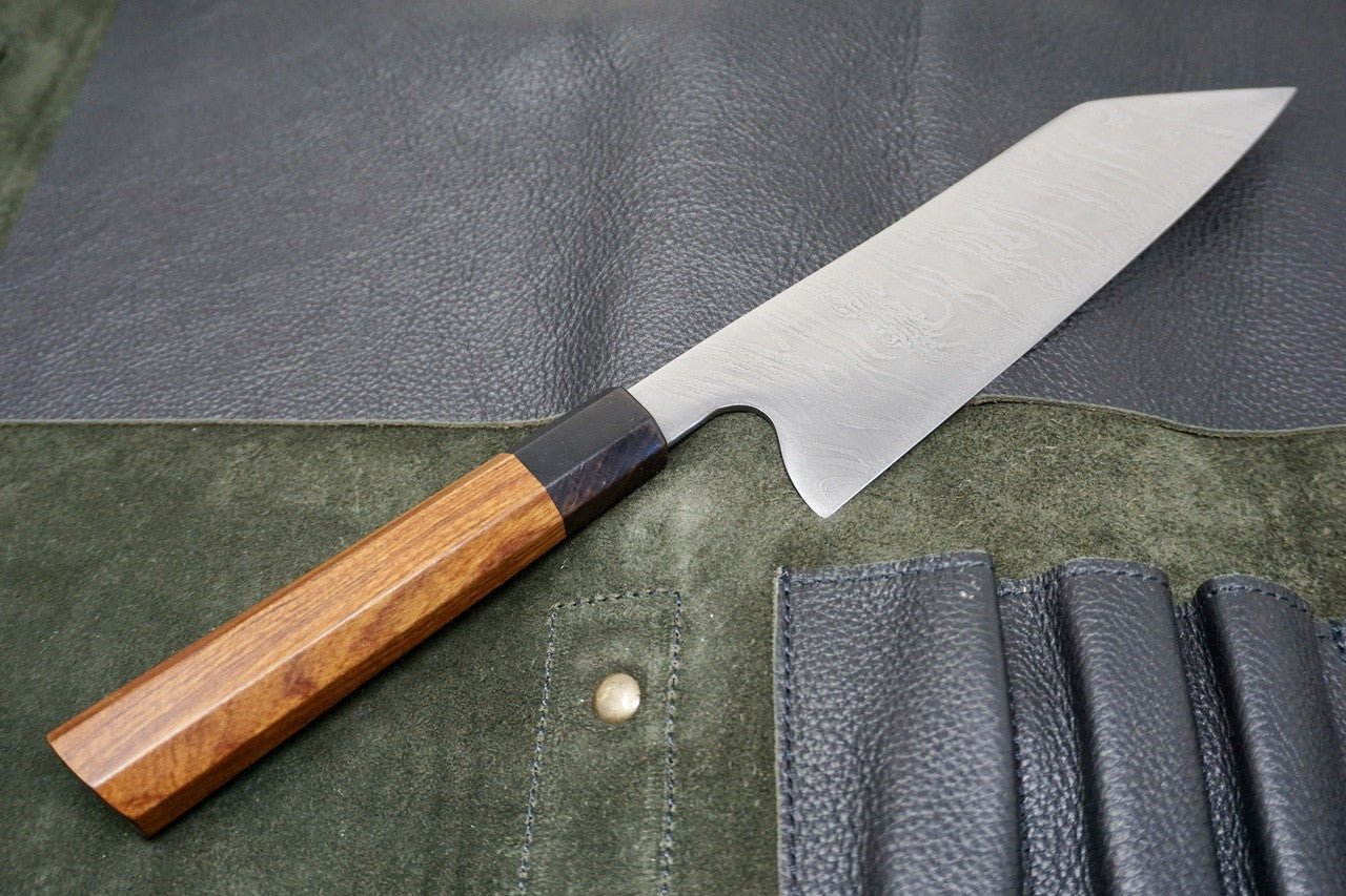 Jamie Nerkowski Damascus Bunka Knife - District Cutlery