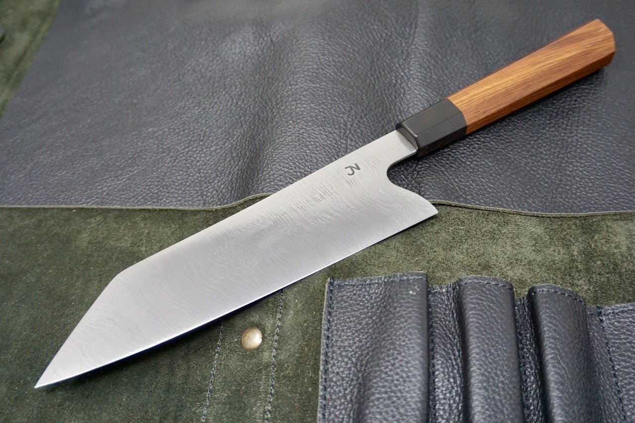 Jamie Nerkowski Damascus Bunka Knife - District Cutlery