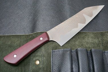 Joshua Fisher Damascus Bunka - District Cutlery