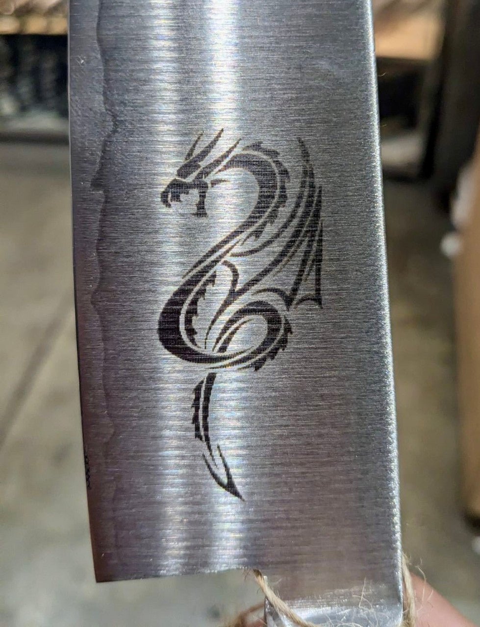 Knife Blade Laser Engraving Service - District Cutlery