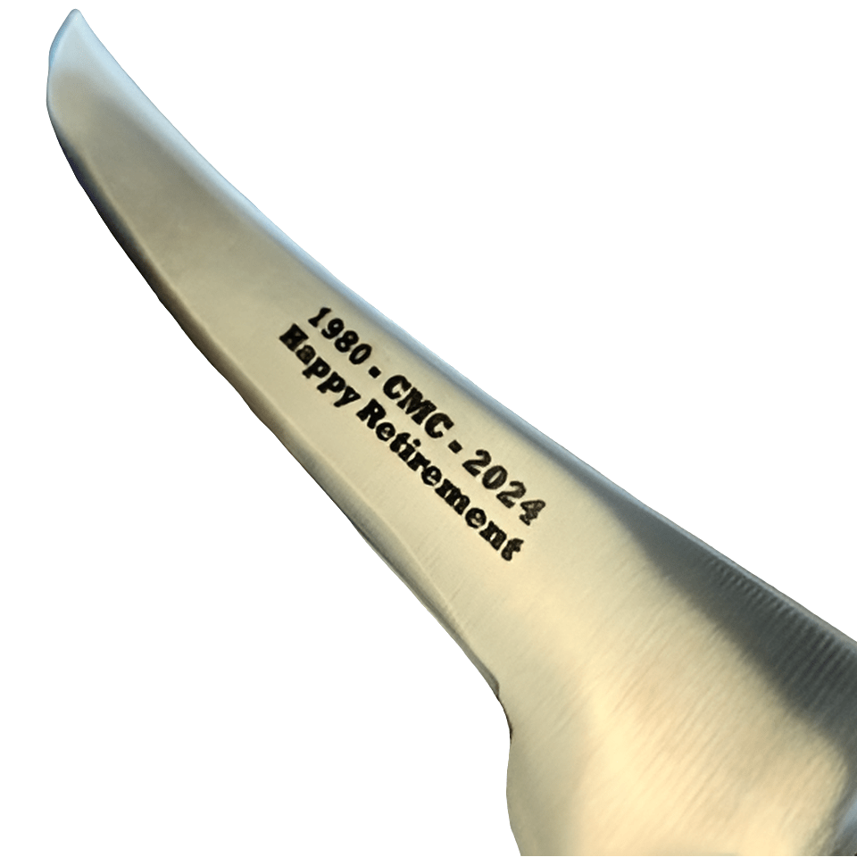 Knife Blade Laser Engraving Service - District Cutlery