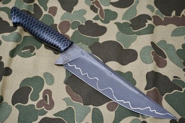 Martin Huber San - Mai Fighting Knife - District Cutlery