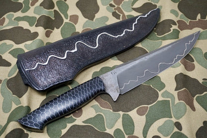 Martin Huber San - Mai Fighting Knife - District Cutlery