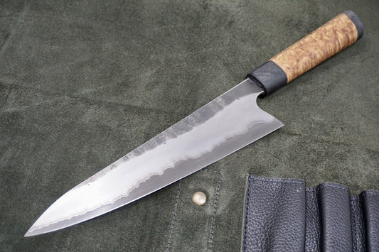 Martin Huber San - Mai Gyuto Sapele - District Cutlery