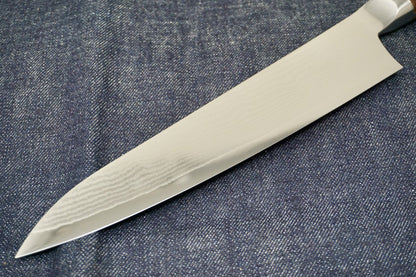 MCUSTA ZANMAI Ironwood Damascus Gyuto 210MM - District Cutlery