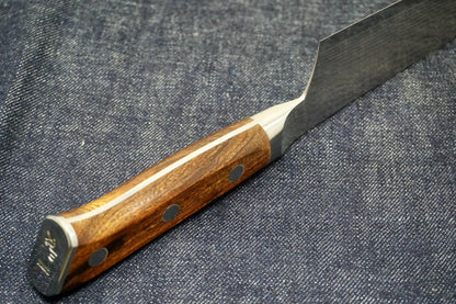 MCUSTA ZANMAI Ironwood Damascus Gyuto 210MM - District Cutlery