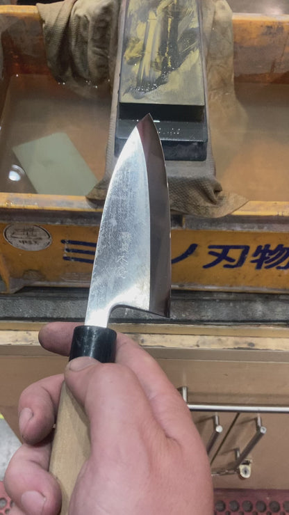 Single Bevel Knife Sharpening