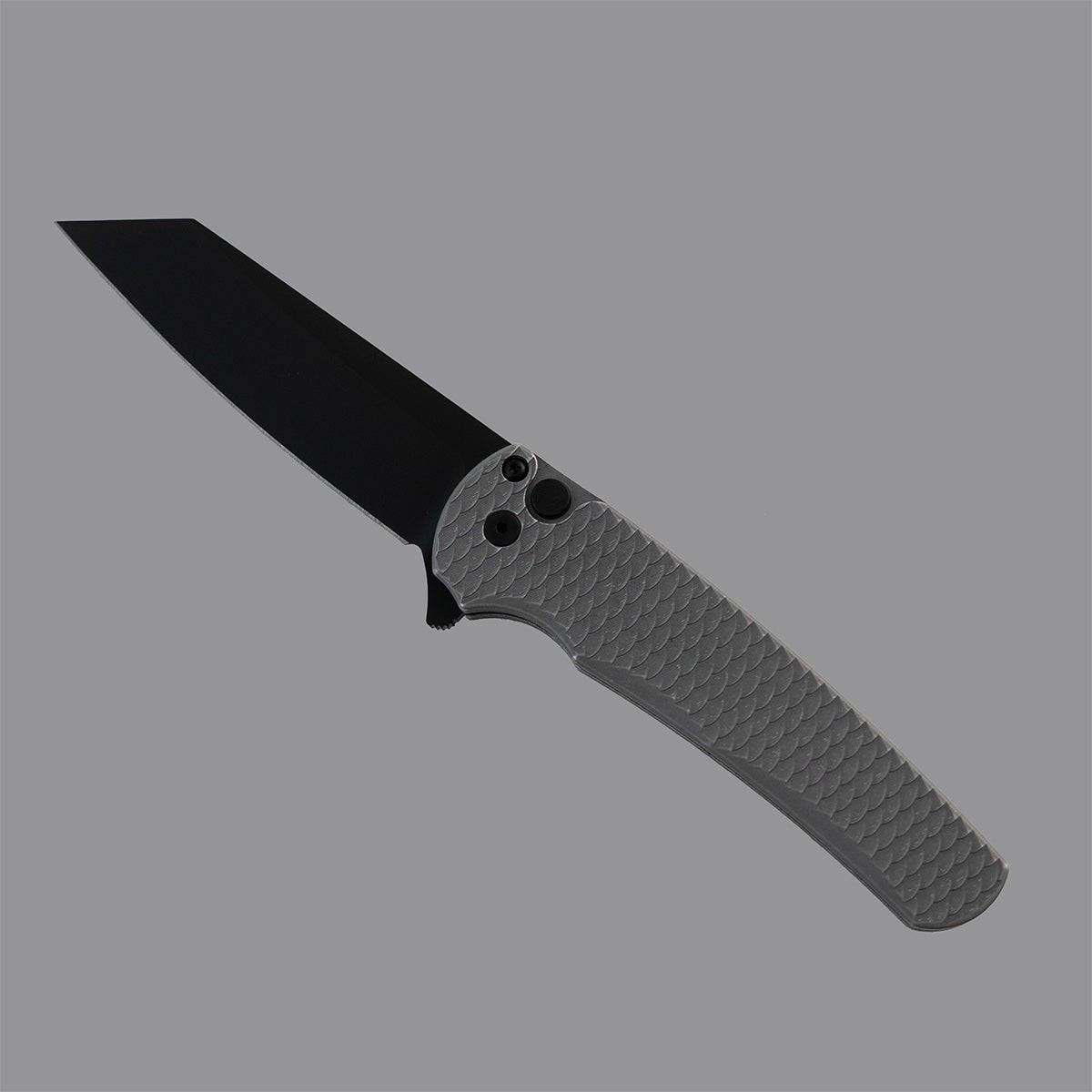 PRO - TECH Malibu Magnacut Grey Dragon Scale Reverse Tanto 5436BW - District Cutlery