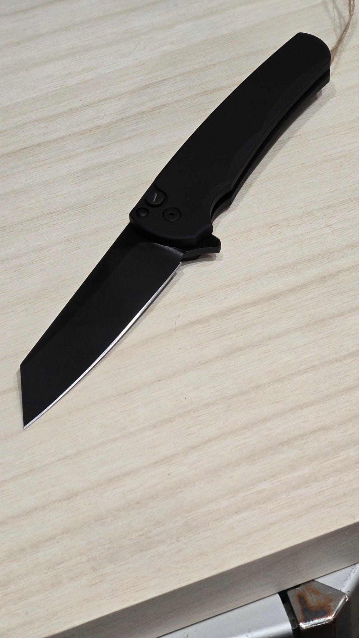 PRO - TECH Malibu Operator Magnacut DLC Reverse Tanto - District Cutlery