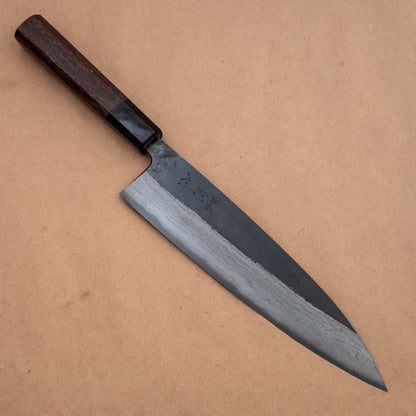 210mm Hatsukokoro Kumokage Damascus Aogami Wa Gyuto