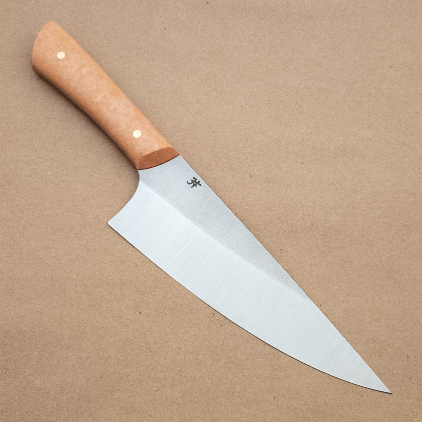 165mm Josh Fisher Nitro-V Chef Natural Richlite Handle