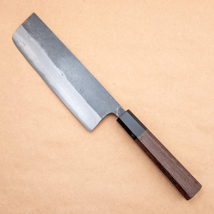165mm Hatsukokoro Kumokage Aogami Damascus Wa Nakiri