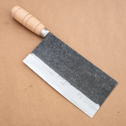 190mm Hatsukokoro Sentan Aogami Chinese Cleaver