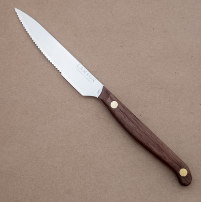 5″ Lamson Vintage Serrated Steak Knives, 4-Piece Set