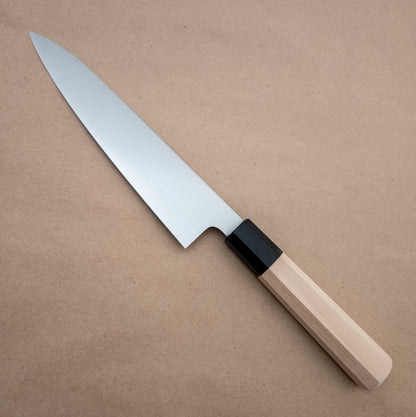 210mm Ashi Ginga Carbon Steel Wa Gyuto