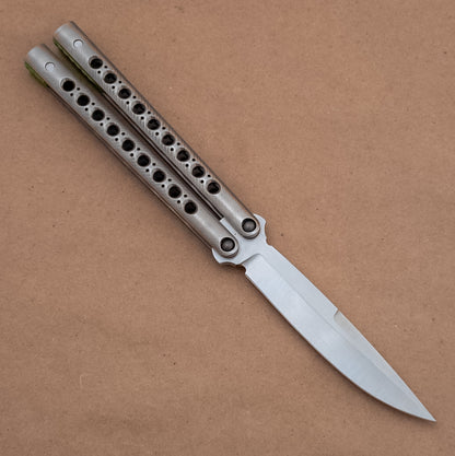 Biegler Bladeworks B-Hawk 36 Chambers Magnacut Balisong