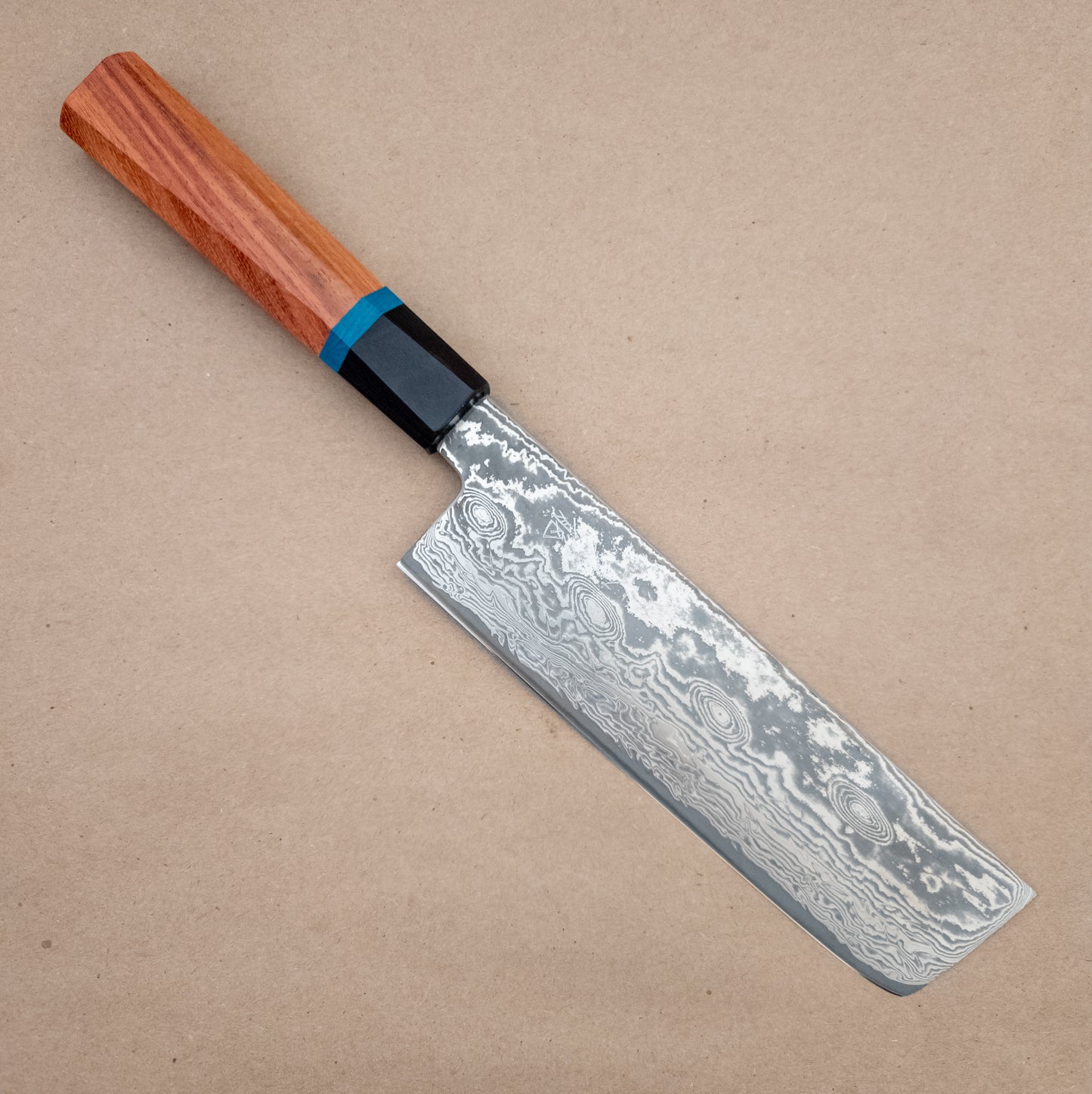 165mm Ryusen Bontenunryu Kai VG10 Damascus Wa Nakiri