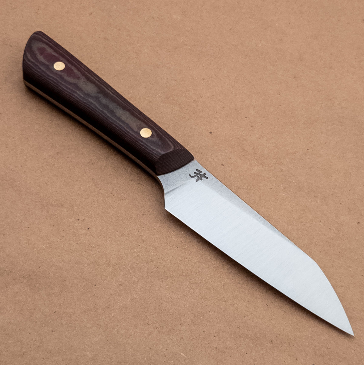 88mm Josh Fisher Nitro-V Paring Cabernet Richlite Handle