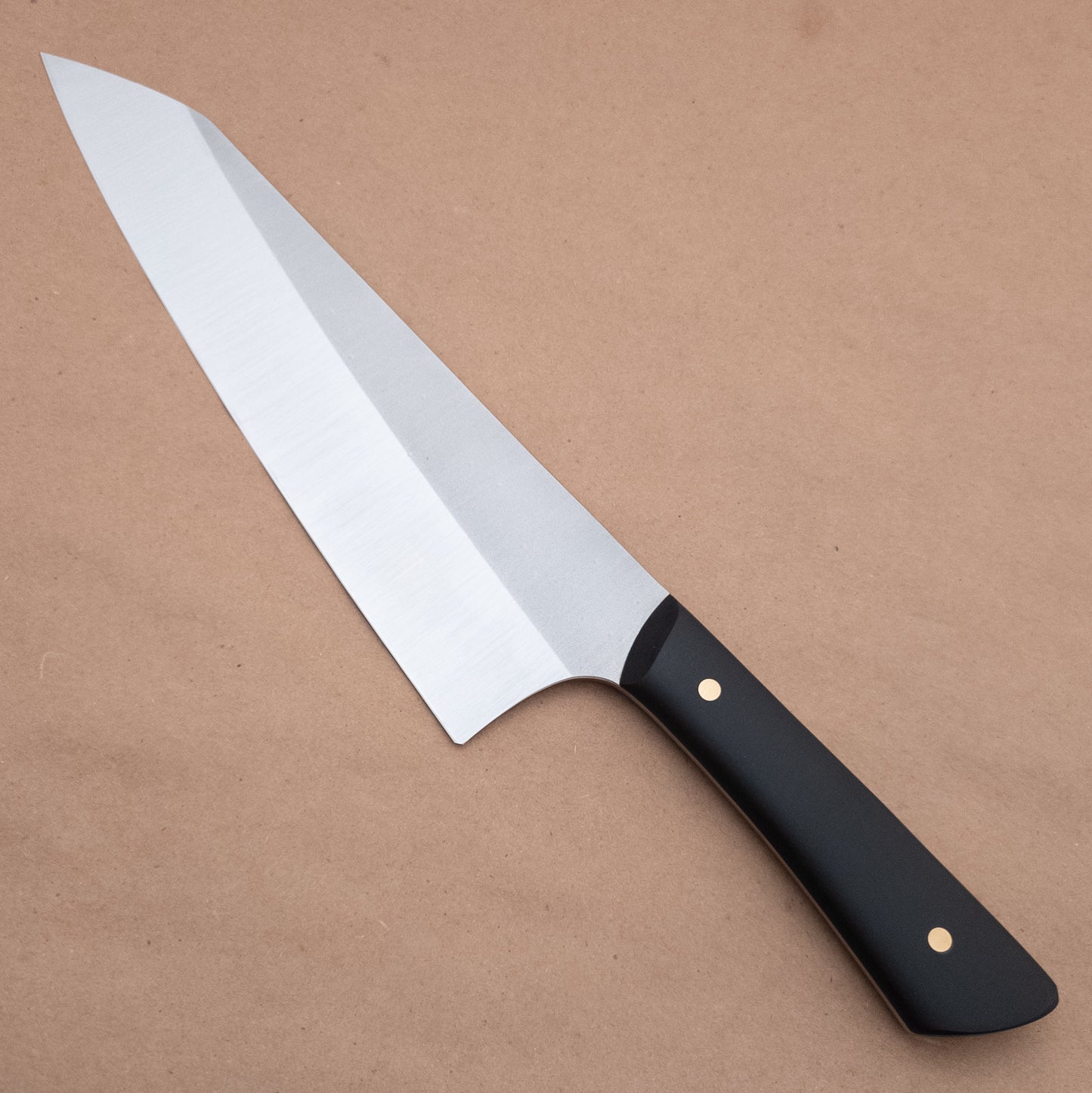 215mm Josh Fisher Nitro-V Kiritsuke Black Richlite Handle