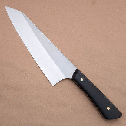 215mm Josh Fisher Nitro-V Kiritsuke Black Richlite Handle