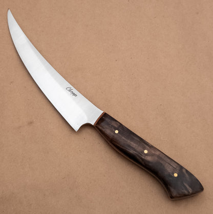 185mm Acre Forge Jamison Chopp AEBL Boning Black Walnut