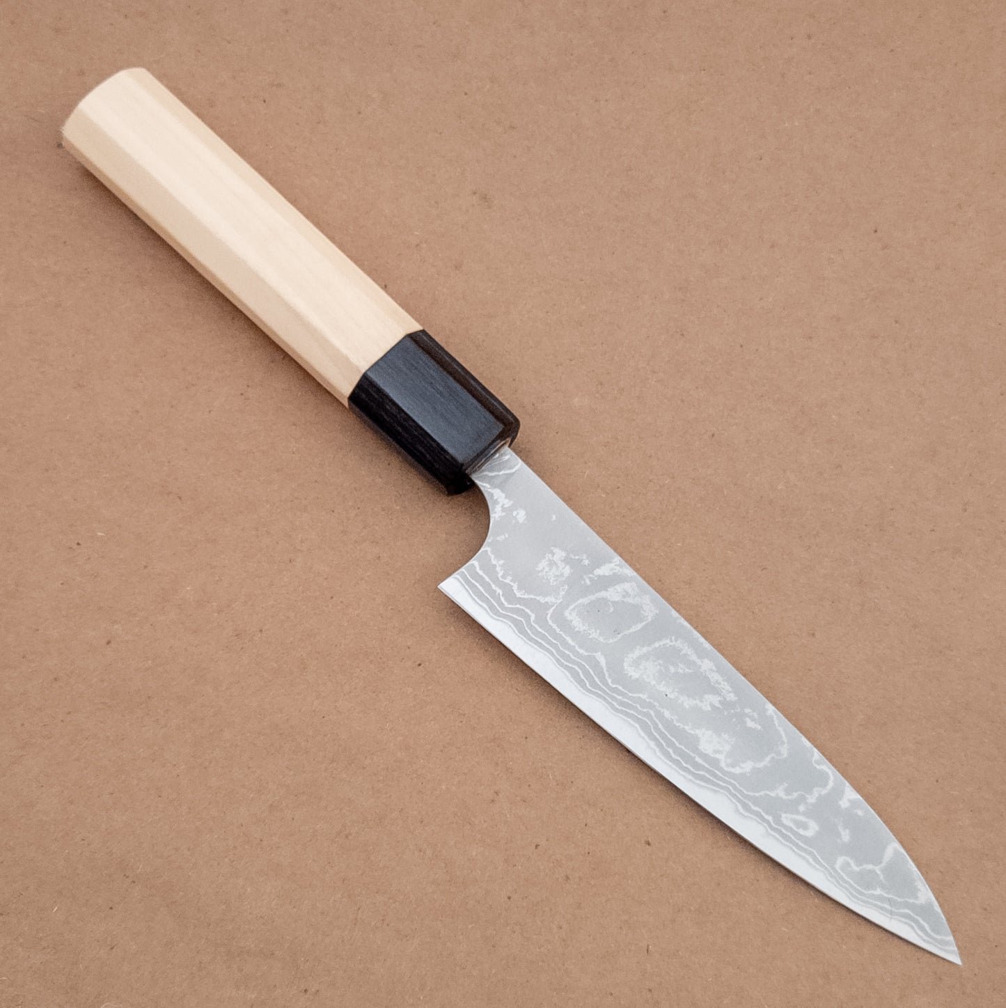 120mm Masakage Shimo Shirogami Damascus Wa Petty Utility
