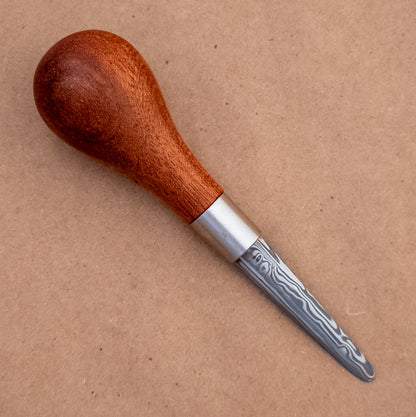 Monolith Knives Damascus Oyster Shucker Cherry