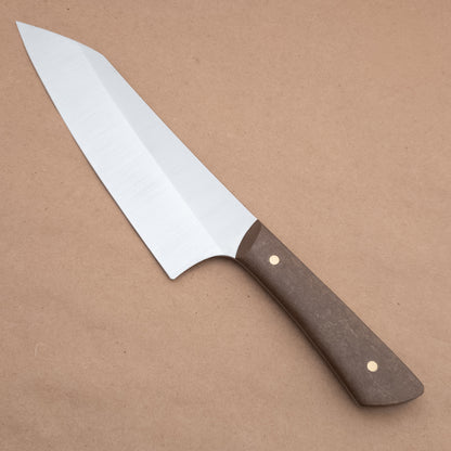 178mm Josh Fisher Nitro-V Bunka Brown Richlite Handle
