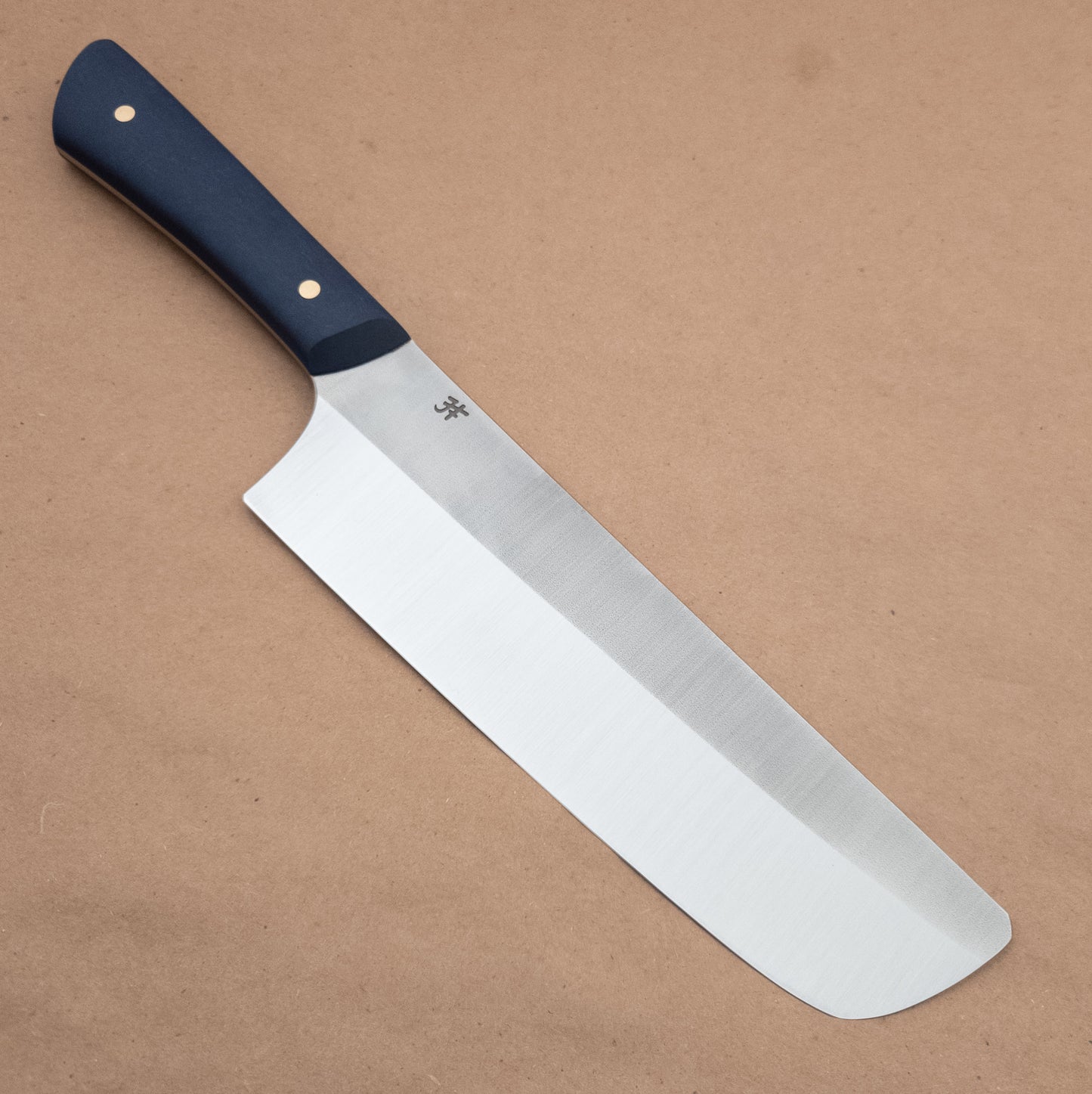 165mm Josh Fisher Nitro-V Nakiri Blue Richlite Handle