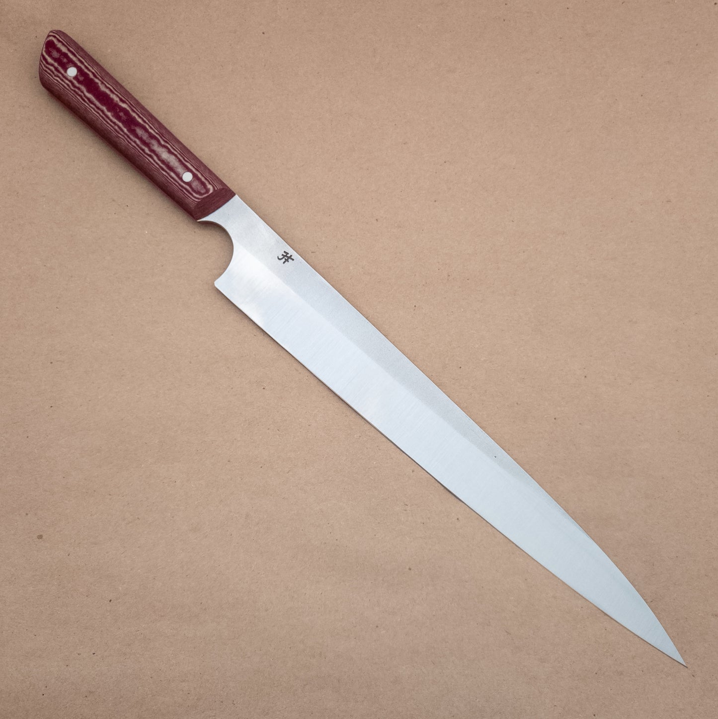 270mm Josh Fisher Nitro-V Sujihiki Cardinal Richlite