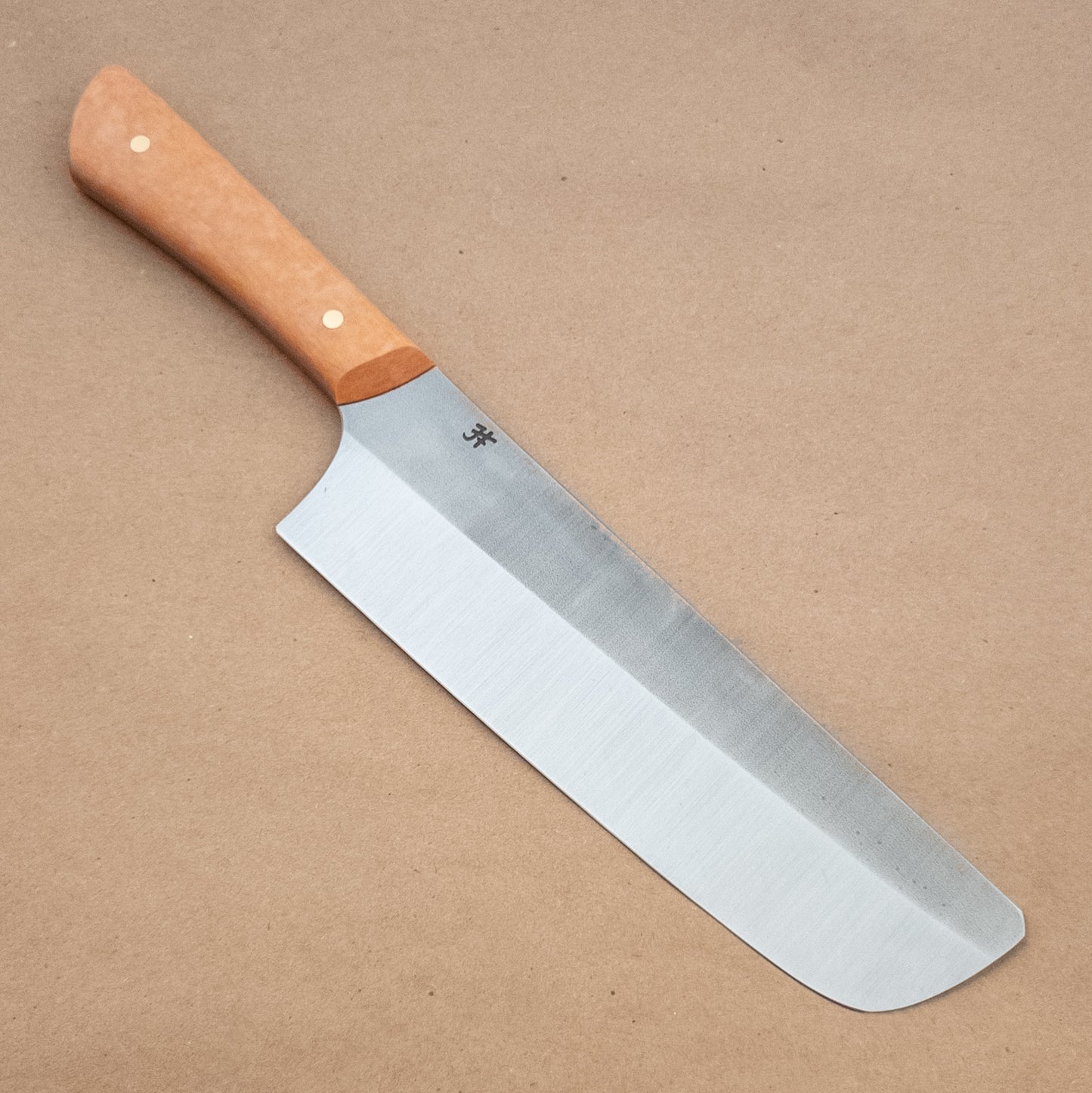 165mm Josh Fisher Nitro-V Nakiri Natural Richlite Handle