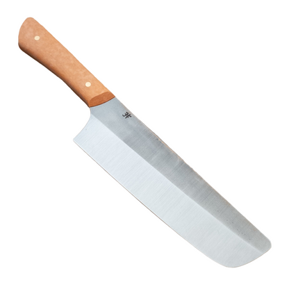 165mm Josh Fisher Nitro-V Nakiri Natural Richlite Handle