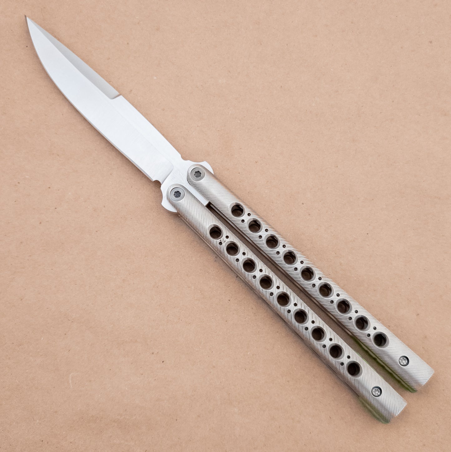 Biegler Bladeworks B-Hawk 36 Chambers Magnacut Balisong
