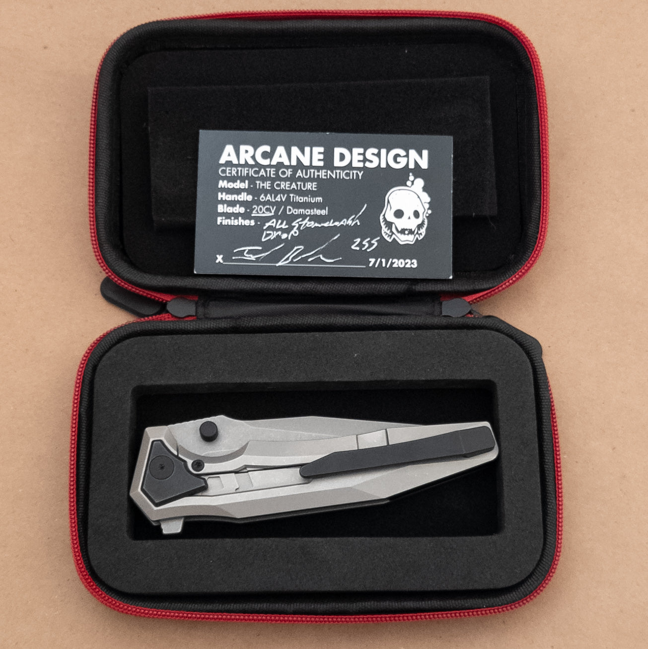 Arcane Design Creature 20CV Stonewash Flipper