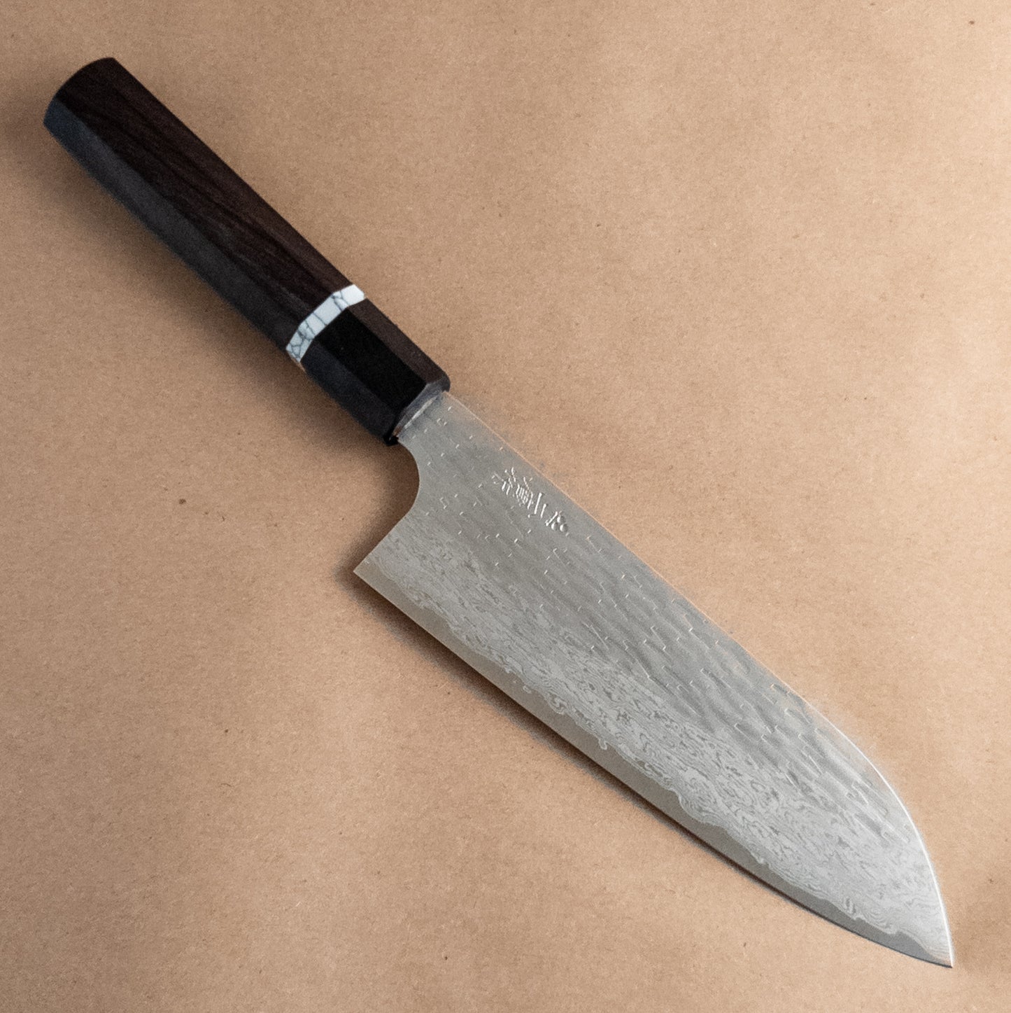 170mm Nigara XEOS Damascus Wa Santoku