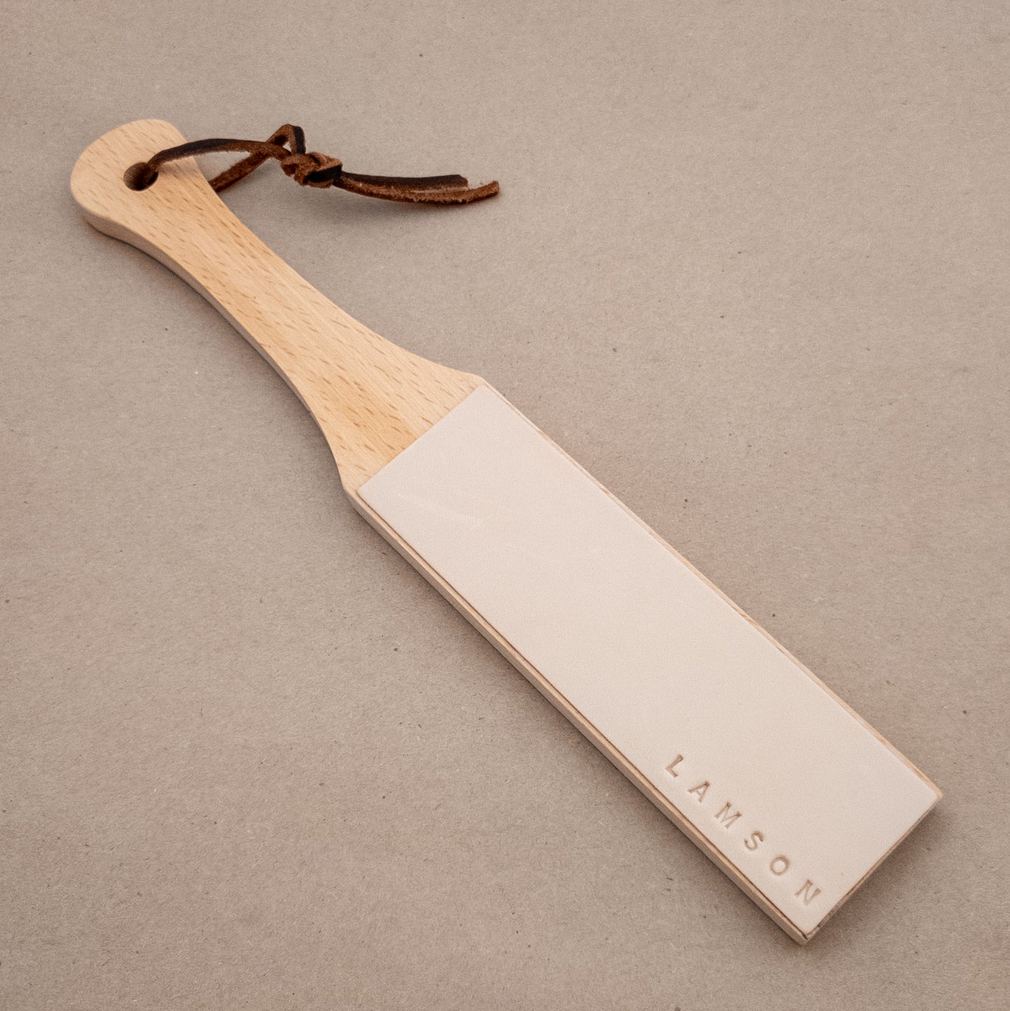 12" Lamson Leather Paddle Strop