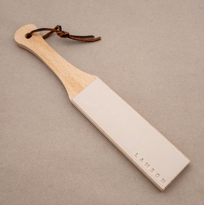 12" Lamson Leather Paddle Strop
