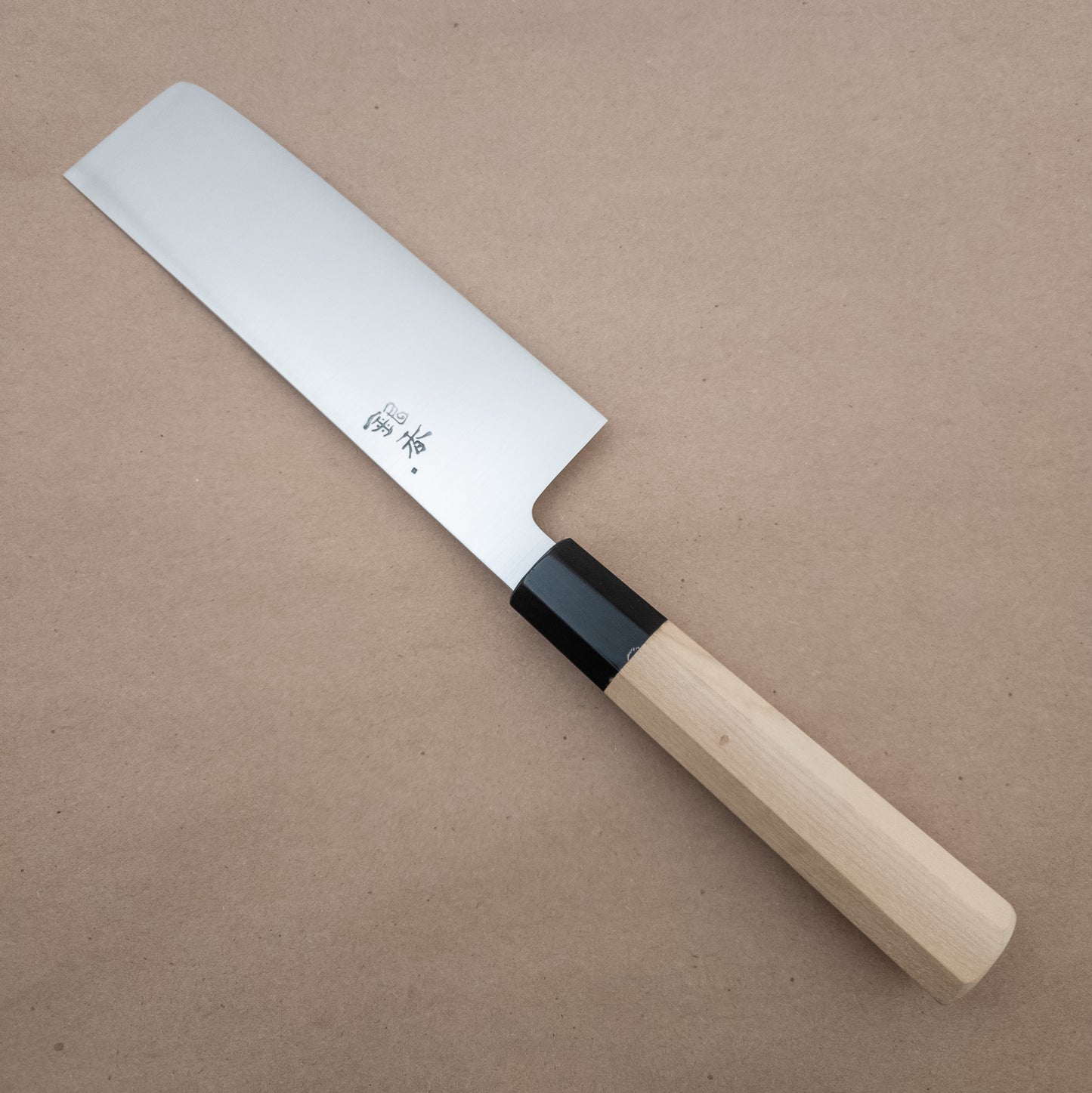 180mm Ashi Ginga Stainless Steel Wa Nakiri