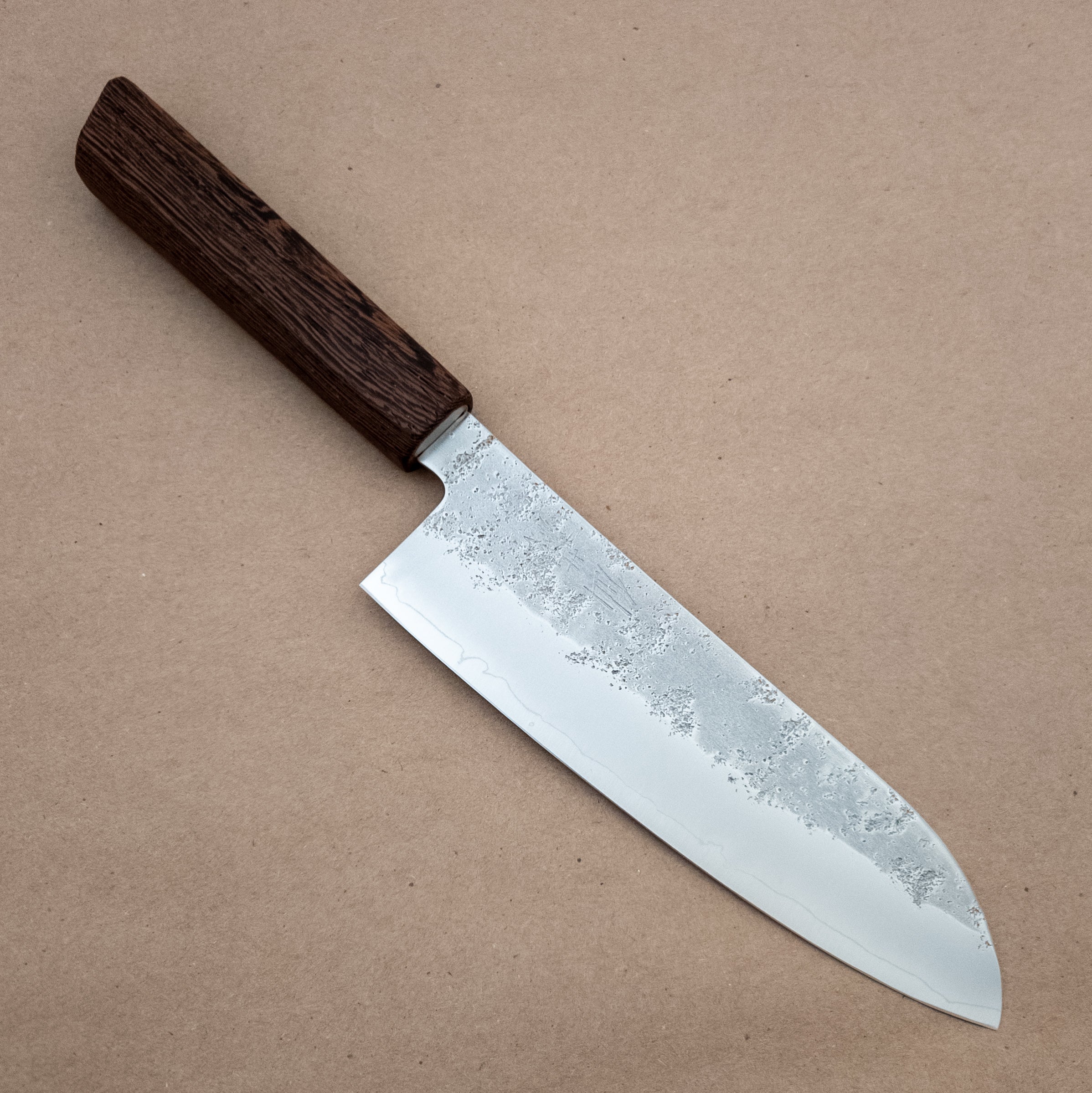 167mm SUNCRAFT SENZO Retro Ginsan Wa Santoku – District Cutlery