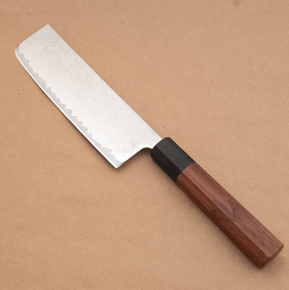 165mm Tsunehisa VG10 Nickel Damascus Wa Nakiri